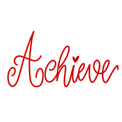 Wall Mural - Achieve 