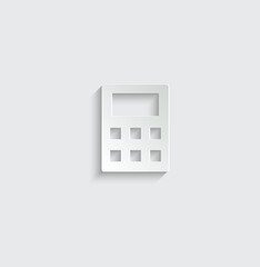Poster - calculator icon vector calculate icon 