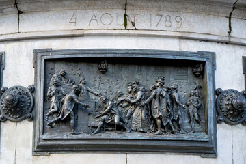 Canvas Print - Place de la république