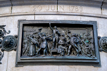 Wall Mural - Place de la république