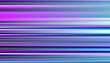 © kastanka - Abstract blue light trails in the dark, motion blur effect. Motion blur vector background.