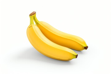 a pair of bananas on a white background