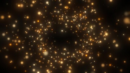 Wall Mural - church yellow bokeh lights worship background