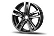 Car drive isolated on a white background. Alloy wheel design for car wheel. Close-up
