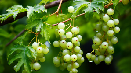 Sticker - close up of grapes HD 8K wallpaper Stock Photographic Image 