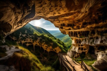 Wall Mural - cave in the cave