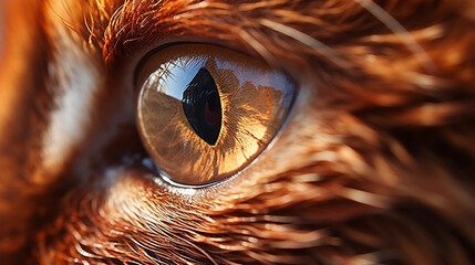 Wall Mural - close up of a eye HD 8K wallpaper Stock Photographic Image 