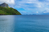 Fototapeta Krajobraz - View of Naviti Islands coastlines