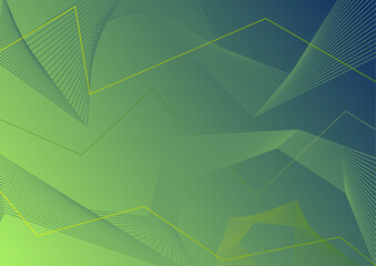 Wall Mural - vivid gradient lines abstract design