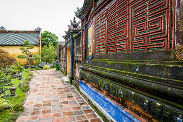 Wall Mural - Ancient Asian Wall