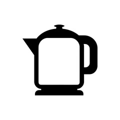 Sticker - Electric Kettle icon - Simple Vector Illustration