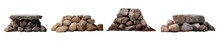 Simple Stone Altar - Set Of Various Stone Altars - Various Models From Several Time Periods And Civilizations - Pile Of Stones