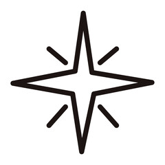 Poster - Isolated star shape sketch icon Vector