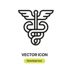 Aufkleber - Medicine icon vector. Linear-style sign for mobile concept and web design. Medicine symbol illustration. Pixel vector graphics - Vector.	
