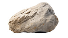 Stone Isolated On Transparent Background, Created With Generative Ai Technology.