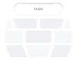Hall seating plan. Theater auditorium with rows of seats. Concert hall with empty seats arrangement vector illustration of auditorium interior chair