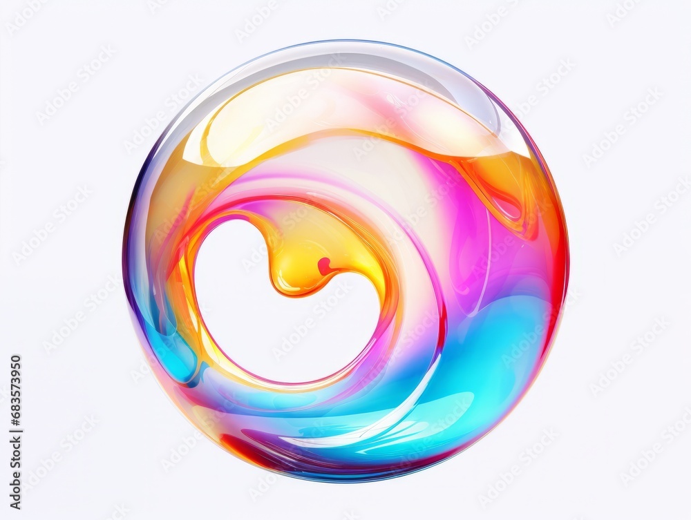 Mesmerizing Solo Dance of a Rainbow Soap Bubble: Pure Magic Caught on ...