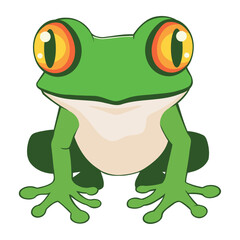 Canvas Print - young frog amphibian animal