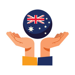 Sticker - australia day freedom