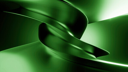 Poster - Abstract rotating spiral background. Design. Spinning twisted metal shapes.