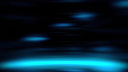 Poster - Abstract blurred UFO lights. Motion. Colorful blinking light flared of an extraterrestrial ship.