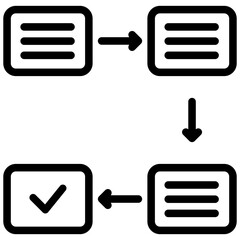 Poster - Planning Process Outline Icon
