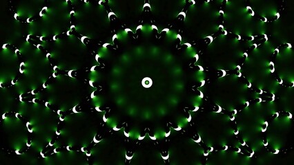 Fototapete - Black lines with pulses move in hypnotic pattern. Design. Glowing lines move in flow of circular pattern. Hypnotic pattern with black lines and luminous pulses