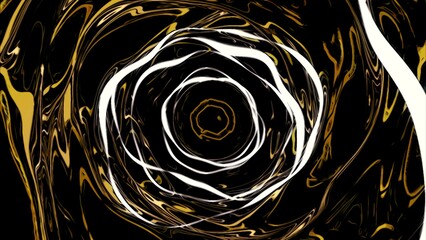 Poster - Abstract plasma tunnel. Design. Lines of plasma tunnel are in motion. Moving hypnotic tunnel with plasma lines