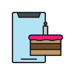 Sticker - Birthday Illustration