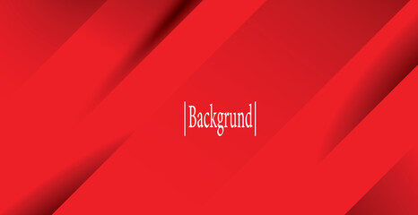 Poster - Abstract gradient color and dynamic shadow background. Abstract modern red curve background.