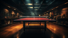 Ping-pong Tennis Table.