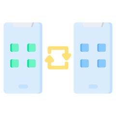 portability flat icon