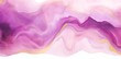 Abstract watercolor paint background - Pink purple color and golden lines, with liquid fluid marbled swirl waves texture banner texture