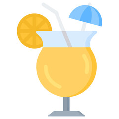 Poster - Drinks Flat Icon