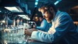© visoot - Scientist working in a modern laboratory, A biotech company is looking to explore new treatments for chronic diseases.