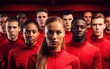 © piai - Multi sports team wearing red