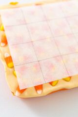 Sticker - Candy corn fudge