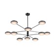 © vadim_fl - chandelier on the ceiling isolated on white background, hanging lamp, pendant light, 3D illustration, cg render