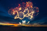 Fototapeta  - Happy New Year 2024.