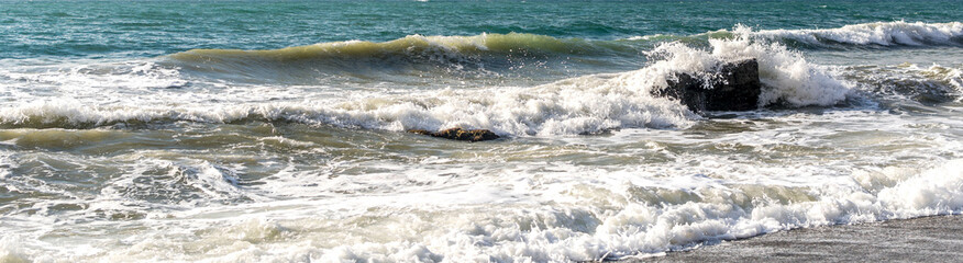 Canvas Print - Sea storm