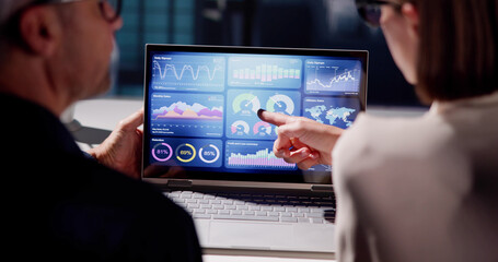 Aufkleber - Analyst's Laptop: KPI Report