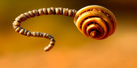 Canvas Print - A close-up of a maracas seeds