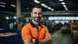 © Phoophinyo - A Portrait of a professional engineer, a team of quality control staff, maintenance staff, factory inspection, warehouse workshop for factory workers, quality control engineers.