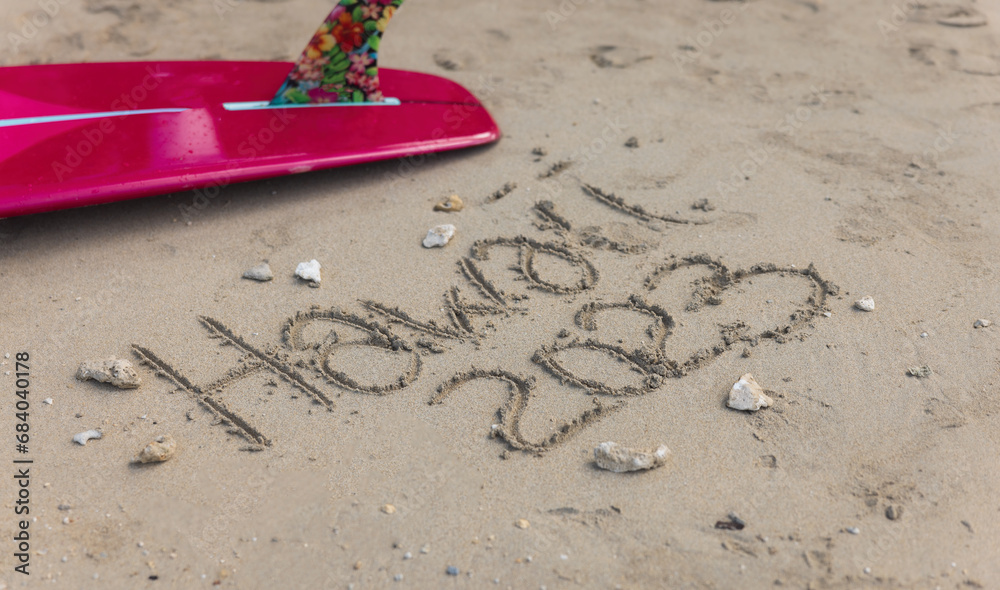 hawaii-2023-handwritten-in-the-sand-surface-stock-photo-adobe-stock