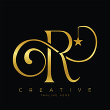  R Luxury Letterhead Logo
