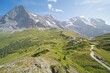 © Ipsimus - The Bernese Oberland in Switzerland, landscape from the “Kleine Scheidegg”.