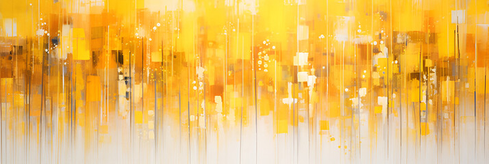 Wall Mural - abstract yellow background | generative AI