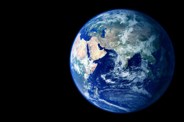 Wall Mural - planet earth on a dark background. elements of this image furnishing nasa.