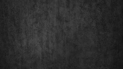 Wall Mural - black messy wall stucco texture background use as decoration. decorative wall paint for antique industrial interior design. beautiful grey limestone texture with polished texture, empty wallpaper.