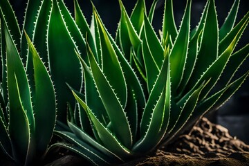 close up of a cactus